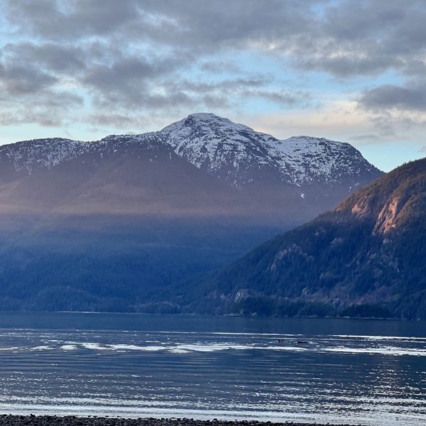 Winter camping baby step! in Porteau Cove