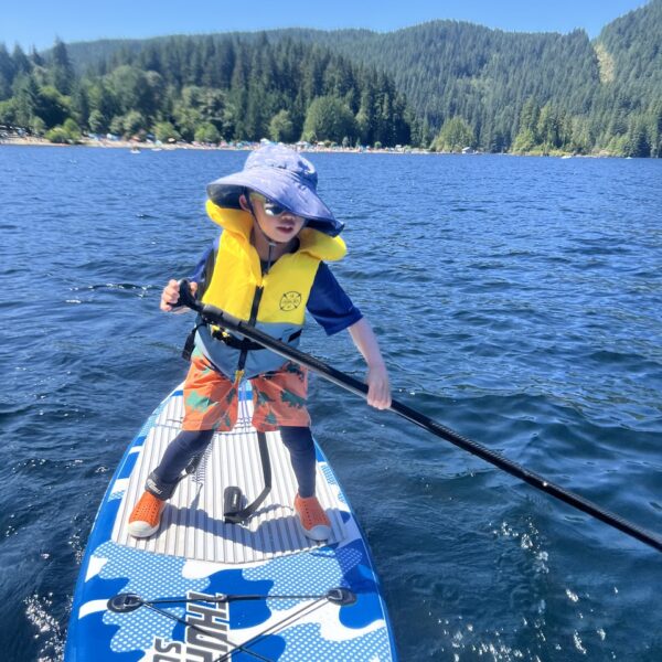 New Paddling Achievement at Buntzen Lake
