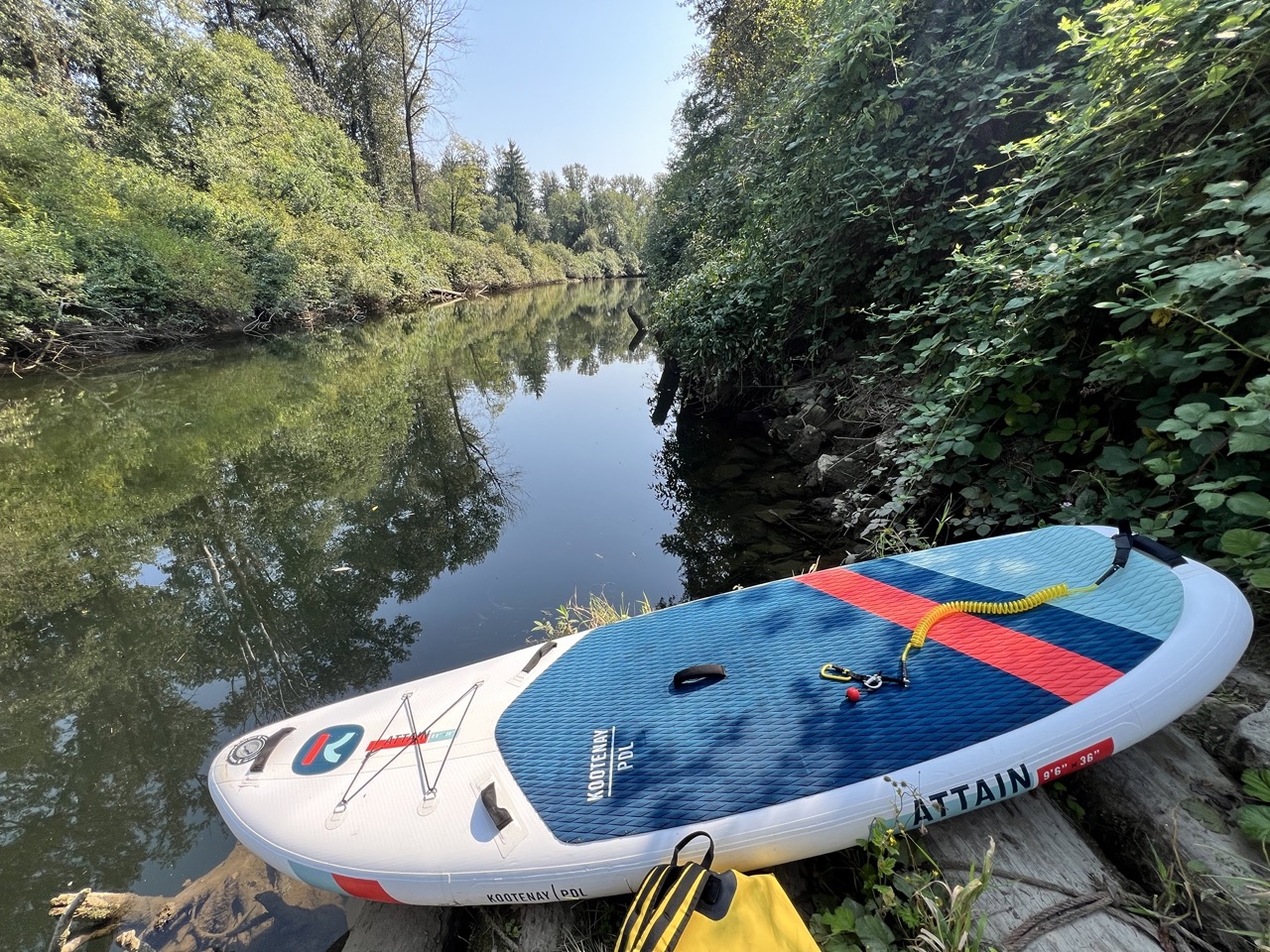 Coquitlam River Paddle – from Lions Park to Maquabeak Park (with 1km portage!)