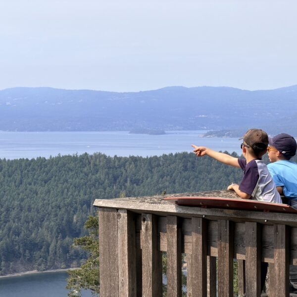 Camping at Prior Centennial Park on Pender Island